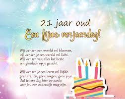 Fijne Verjaardag 21 Jaar Oud Foto S 12