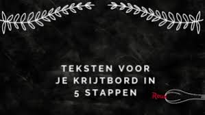 Afbeeldingsresultaat voor horeca be like quote. Teksten Voor Je Krijtbord In 5 Stappen Roux Communicatie