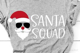 Christmas tree sneak peek and materials list →. Santa Squad Svg Christmas Svg Kids Christmas Shirt Svg 387590 Svgs Design Bundles