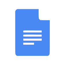 Arrioch (available for custom work) iconset: Blue Google Docs Icon Svg Picture