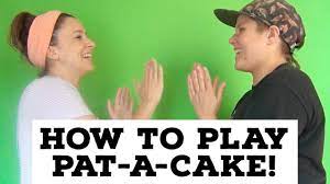 We're going to do patty cake. now this is a song that you can play with your friends or you can even play it at home by yourself on your knees, just like this. Patty Cake How To Play With Song Lyrics Hands Clapping Game Youtube