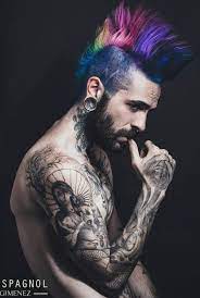 Pin By Jack Marsh On Tattoo Nation Punk Hair Mens Hairstyles Mohawk Hairstyles Men
