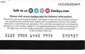 Zaxby's gift card pin code location. Gift Card Rooster Zaxby S United States Of America Zaxby S Col Us Zaxbys 002 015