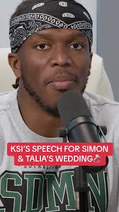 I thought it didn’t sound like a @KSI speech 😂😅 #sidemen #wedding  #simontaliamarried