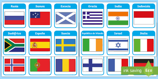 Maybe you would like to learn more about one of these? Tarjetas De Vocabulario Paises Y Banderas