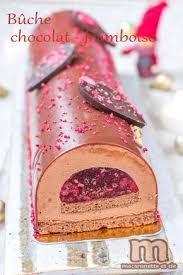 Buche Chocolat Framboises Macaronette Et Cie Buche Chocolat Framboise Chocolat Framboise Recette Dessert Noel