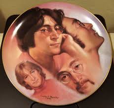 John Lennon Collectors Plate by Cassidy Alexander 1985