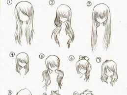 This pack was made possible by supporter on patreon! Drawing Simple Anime Hair Drawing Reference