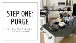 This kitchen pantry features two cabinets and two open shelves. 5 Steps To Spring Clean Your Kitchen With Wayfair Hilltown House