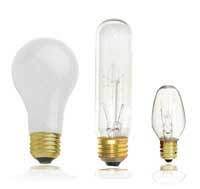 Traditional incandescent bulb brightness is measures in watts. Incandescent Light Bulbs Bulbamerica Com