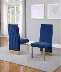 Navy blue tufted dining chair. Tufted Back Dining Chair Shop The World S Largest Collection Of Fashion Shopstyle