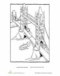 It was opened on 17 march, 1973. Color Tower Bridge Worksheet Education Com Stem Projects For Kids Tower Bridge Bridge Art