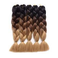 Ding Dian Synthetic Braiding Hair Extensions Kanekalon Hair Ombre Twist Braiding Hair High Temperature Braided Hairstyles Braid In Hair Extensions Jumbo Braids