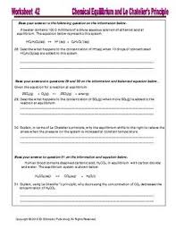Equilibrium Stress Le Chateliers Principle Worksheets Practice Questions Le Chatelier S Principle This Or That Questions Financial Stress