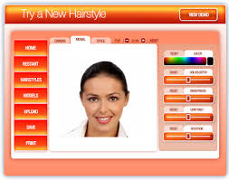 Free app to try hairstyles on a photo of yourself. Virtual Hairstyles Free Online App Upload Photo Hair Makeover