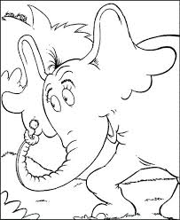 Always allow special needs children to sit to front of class during. Horton Hears A Who Coloring Pages Learny Kids