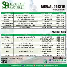 Dokter gigi spesialis konservasi gigi konsultan. Rs Sumber Hurip Cirebon Update Jadwal Dokter Berikut Update Jadwal Dokter Kami Dengan Penambahan Poliklinik Penyakit Dalam Siang Dan Poliklinik Urologi Siang Rssumberhurip Rscirebon Jadwaldokter Facebook