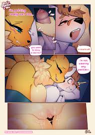 How 2 hide your Renamon Porn comic, Rule 34 comic, Cartoon porn comic -  GOLDENCOMICS