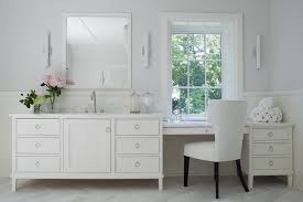 Jaxpety dressing table makeup vanity jewelry organizer desk with round mirror 2 sliding drawers white. Master Bathroom Dressing Table Design Ideas