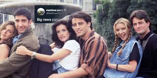 The 'friends' reunion on hbo max brings back jennifer aniston, courteney cox, lisa kudrow, matt leblanc, matthew perry and david schwimmer. Matthew Perry Tweets Hint That Friends Reunion Is On The Way