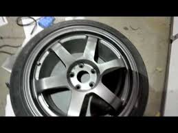 Rota Grids With Duplicolor Graphite Paint Youtube