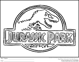 Free jurassic world coloring pages for kids to download or to print. Jurassic Park Colouring Pages Google Search Dinosaur Coloring Pages Jurassic Park Jurassic Park Logo