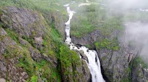 The facilities around vøringfossen, which is one of the attractions along the norwegian scenic route hardangervidda, have been improved in recent years. Voringsfossen Beautiful Waterfall Near Eidfjord Norway European Waterfalls