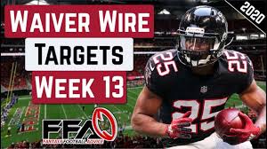 Nothing personal with david samson. Top Waiver Wire Targets Week 13 2020 Fantasy Football Advice Youtube
