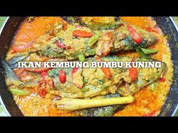 Tumis bumbu halus dan serai. Resep Ikan Kembung Ikan Banyar Bumbu Kuning Pedas Youtube