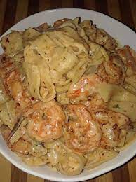 Creamy Shrimp Fettuccine Pasta With Homemade Alfredo Sauce Recipe Yummly Recipe Homemade Alfredo Sauce Recipes Food