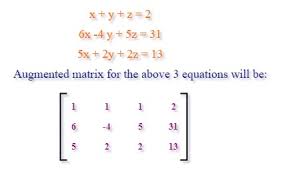Ini juga dapat digunakan sebagai salah satu metode penyelesaian persamaan linear dengan menggunakan matriks. Solve Linear Equations Using Gaussian Elimination In C Codespeedy