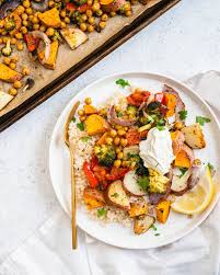 Easy Sheet Pan Dinner A Couple Cooks Recipe Easy Sheet Pan Dinners Whole Food Recipes Sheet Pan Dinners