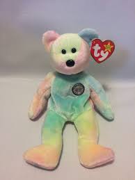 Beanie Baby Happy Birthday Bear Nwt Rare B B Bear Beanie Baby W Errors And Specialities Ty Baby Beanie Bear Ty Bears