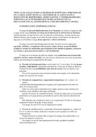 Guía de diseño y construcción física de juegos lúdicos altamente definición de juegos lúdicos el juego lúdico nos conduce a reflexionar envarios escenarios, de acuerdo a los autores quehan hecho aportes al. Tema 12 El Juego Como Actividad De Ensenanza