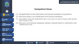 Pengalaman kerja bila telah mempunyai pengalaman, di. Surat Lamaran Pekerjaan Ppt Download