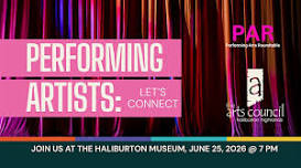 Arts Council ~ Haliburton Highlands Performing Arts Roundtable