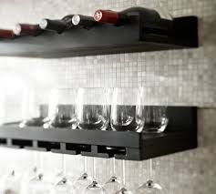 Best price on wall mounted keg taps guaranteed! Holman Handmade Floating Entertaining Shelves Pottery Barn