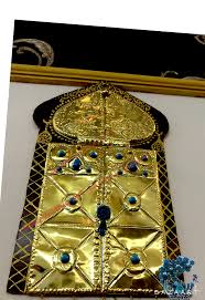 باب اسلامي من النحاس طرق يدوي ونقش اسم الجلاله Festival Captain Hat Captain Hat Copper