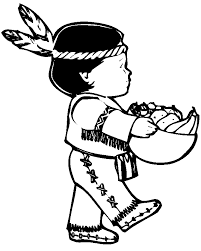 Clip art of a coloring page black and white outline of siblings. An Indian Boys Colouring Pages Coloring Home