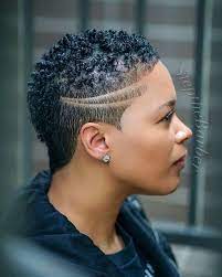 Cool Shaved Sides Natural Hair New Best Short Haircuts For Black Women In 2019 Natural Hair Styles Short Hair Styles Short Natural Hair Styles