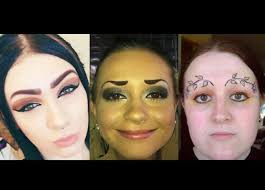 حواجب حبيبي عمرك شفت هيك حواجب صور face makeup halloween face makeup face