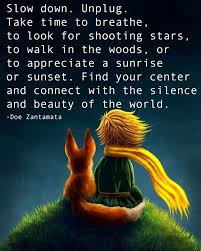 Slow Down Unplug Take Time To Breathe To Look For Shooting Starts To Walk In The Woods Or To Appr Nature Lover Quotes Into The Woods Quotes Sunrise Quotes