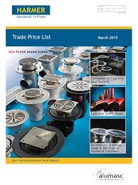 You find information about construction projects, architecture, the building industry and city planning. Harmer Drainage Price List Pipe Fluid Conveyance Roof