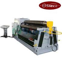 4 Rouleaux De Plaque Cnc Machine De Flexion - W12 Machine De ...