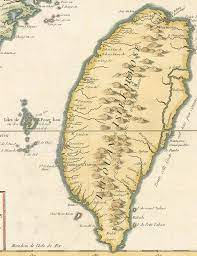 台灣古地圖1748 年 vintage world maps formosa earth