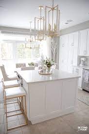 Today i'm going to share with you all the details and sources, decisions and changes we made to our dark, drab and dated kitchen. Our Dark To White Kitchen Remodel Before And After Setting For Four
