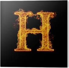 The human body is made up of several critical systems — one of which is the digestive system — that are essential to our health. Fire Alphabet Letter H Canvas Print Pixers We Live To Change