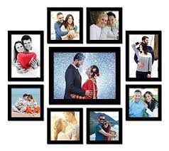 Picture frame ideas to uniquely display your favorite photos at home. Buy Paper Plane Design Photo Frame Set Of 9 Individual Wall Photo Frames Black Features Price Reviews Online In India Justdial