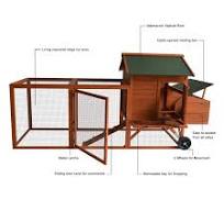 Amazon.com: Gallinero de madera grande de 96 pulgadas con ...