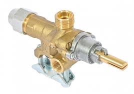 LVA 19.81 Safety Gas Tap With Ignition Flame 1/2 " - Livagaz